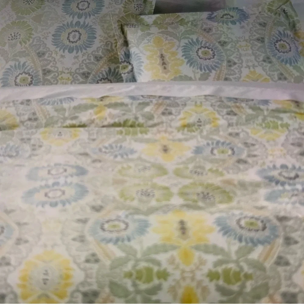 POTTERY BARN DUVET TWIN JONI  NWT 129.00